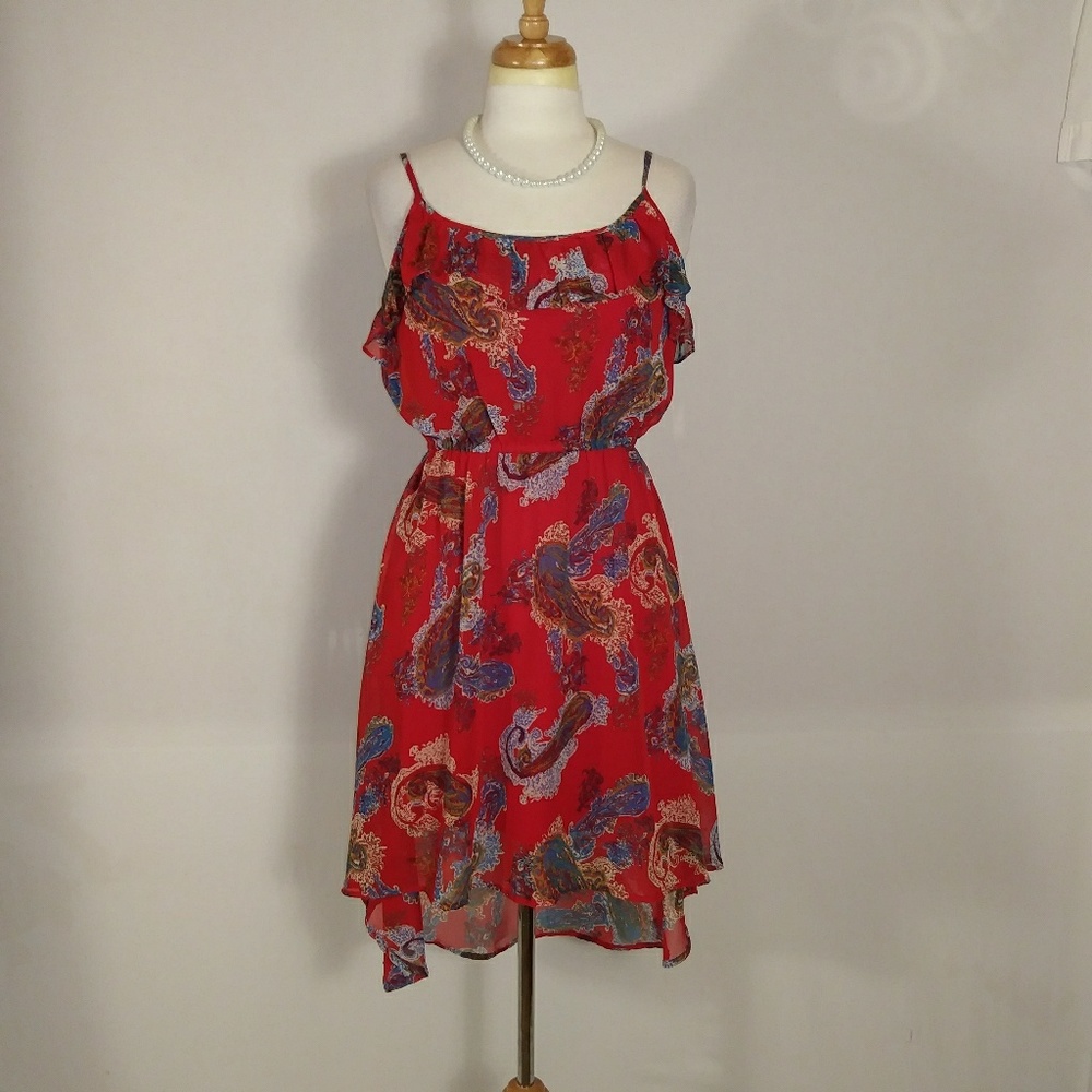 XXI sleeveless high-low dress. Medium.   E9